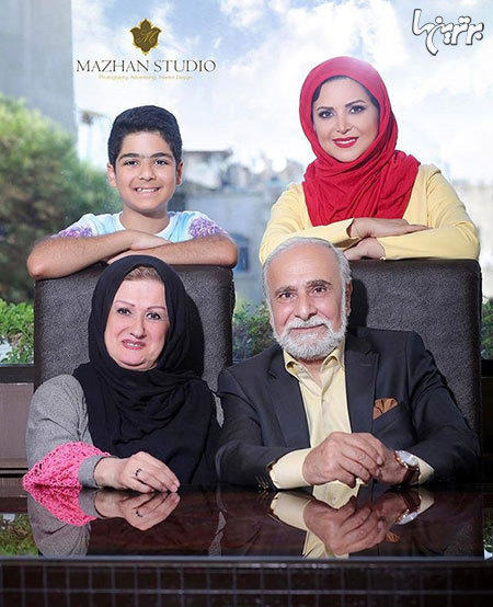 «کمند امیرسلیمانی» در کنار خانوادهاش(عکس)