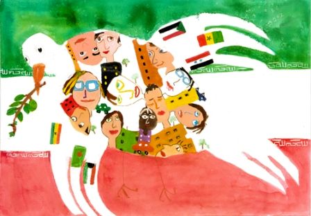 دانش آموز کاشانی جایزه بین المللی صلح کودکان را دریافت کرد