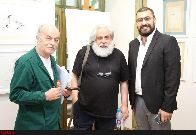 نمایشگاه کامبیز درمبخش میزبان هنرمندان مختلف بود