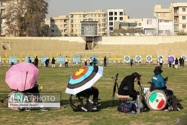 مسابقات قهرمانی کشور تیروکمان جانبازان و توان یابان