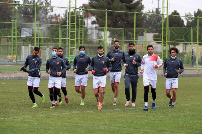 گزارش تصویری از تمرینات شهرخودرو 