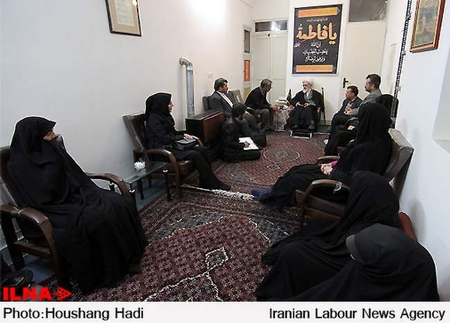 دیدار مدیرعامل، سردبیر و اعضای تحریریه ایلنا با مراجع تقلید