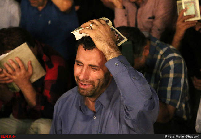 مراسم احیای شب نوزدهم ماه مبارک رمضان در حرم عبدالعظیم حسنی