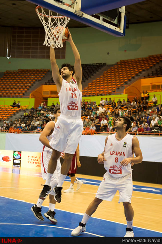 مسابقات بسکتبال آسیا چلنچ /ایران - قطر