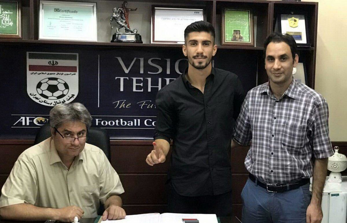 نوه‌ی سوپر استار سابق سینمای ایران رسما پرسپولیسی شد