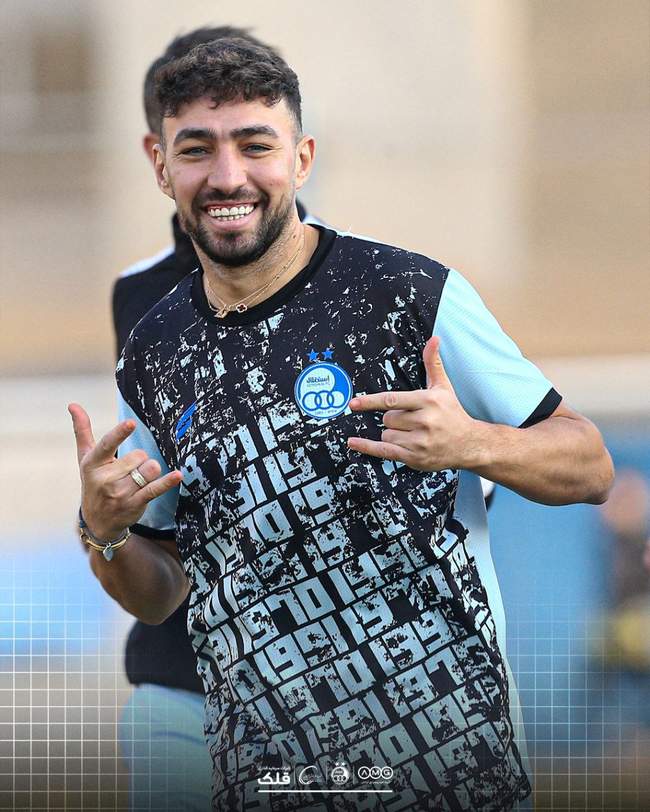 گزارش تصویری تمرین امروز تیم فوتبال استقلال