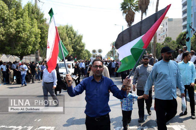 راهپیمایی روز جهانی قدس در بندرعباس