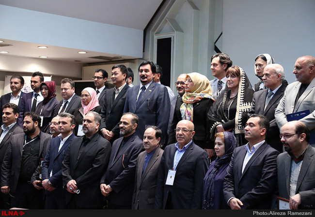 مراسم اختتامیه کنگره بین المللی توسعه روابط اقتصادی در حوزه سلامت