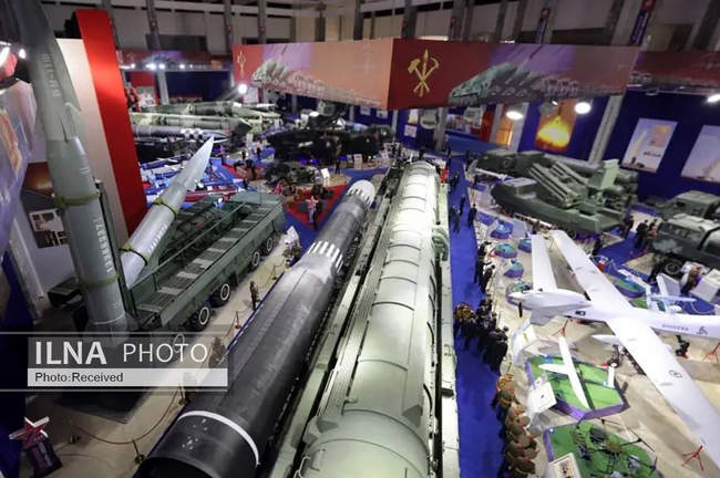 نمایشگاه دفاعی کره شمالی با حضور کیم جونگ‌اون