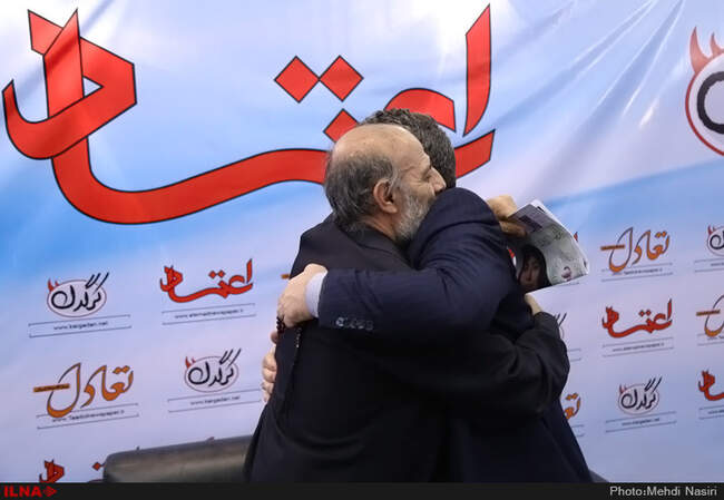 بازدید علیرضا محجوب رئیس فراکسیون کارگری مجلس ازنمایشگاه مطبوعات و خبرگزاری‌ها 