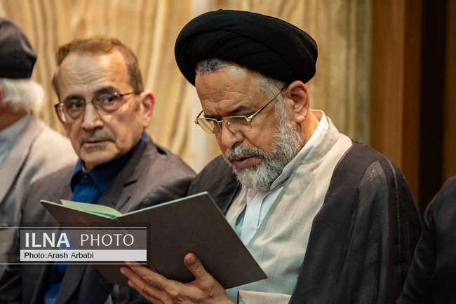 مراسم بزرگداشت مرحوم احمد توکلی با حضور رییس جمهور 