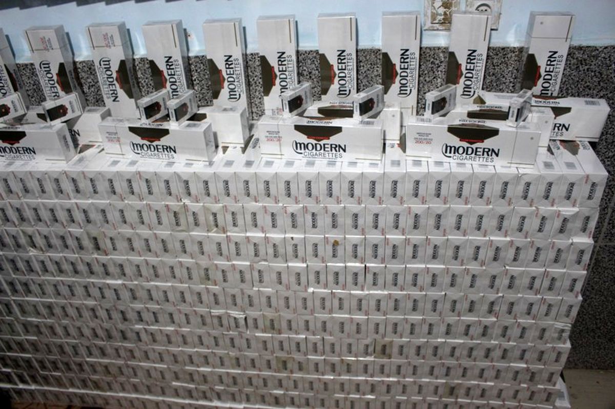 دپوی بیش از ۲میلیون نخ سیگار قاچاق در بندر لنگه لو رفت