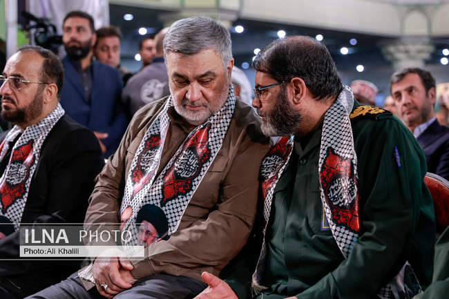گرامیداشت اولین سالگرد شهادت سپهبد پاسدار حسین سلامی