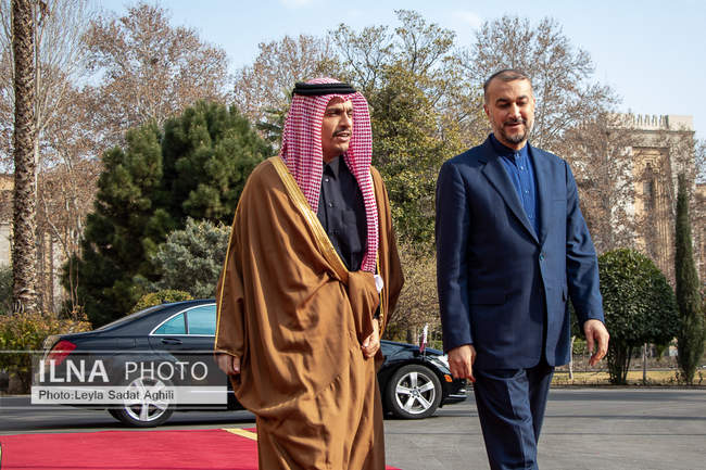 دیدار وزرای امور خارجه ایران و قطر