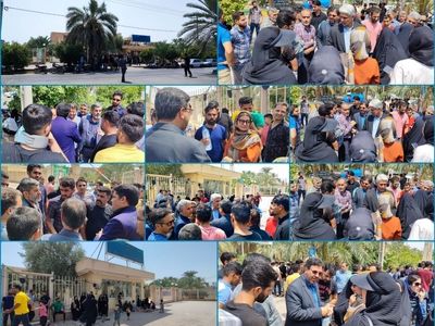 تجمع کارگران شرکتی معدن زغال سنگ طبس برای تبدیل وضعیت استخدامی