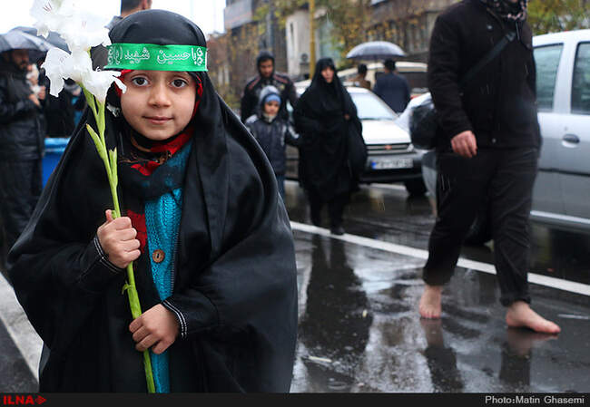 پیاده روی اربعین حسینی در تهران