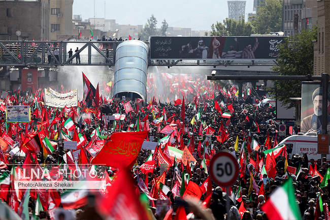 مراسم تشییع پیکر مطهر رهبر شهید انقلاب / 2