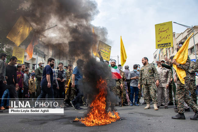 راه‍پمایی روز قدس ۱۴۰۱ در تهران/ ۳
