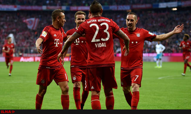 دیدار تیم های بایرن مونیخ و شالکه