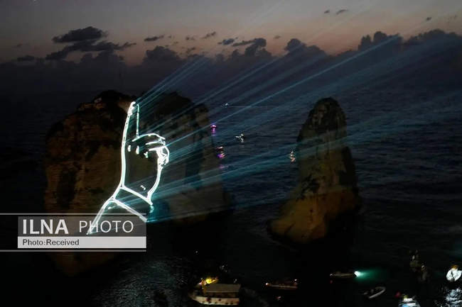 تصاویری از مراسم سالگرد شهادت سید حسن نصرالله 