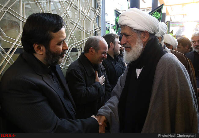 مراسم  هفتمین روز درگذشت مرحوم آیت الله العظمی سید عبدالکریم موسوی اردبیلی