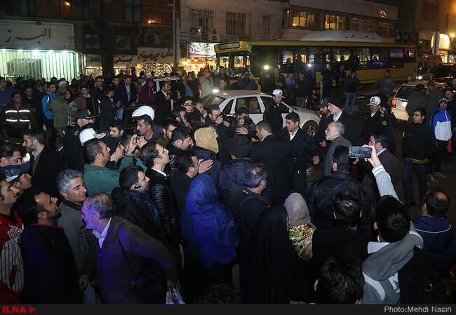 انتقال پیکر آیت الله هاشمی رفسنجانی از بیمارستان شهدای تجریش به جماران