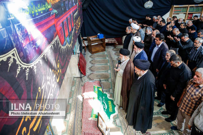 تشییع پیکر «احمد توکلی»