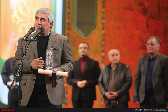 تصاویر سینماگران در  اختتامیه سی‌وششمین جشنواره فیلم فجر