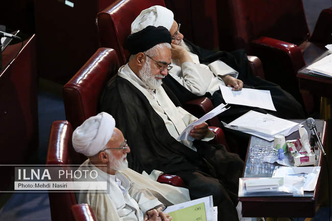 اختتامیه اجلاسیه دوازدهم  از پنجمین دوره مجلس خبرگان رهبری
