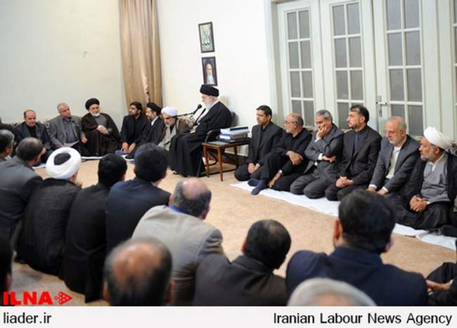 دیدار مسئولان حج با رهبر معظم انقلاب اسلامی