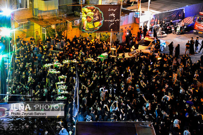 مراسم سینی گردانی شهرک عرب ها