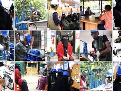 تلاش سازمان جهانی کار و کمیساریای پناهندگان سازمان ملل برای مهارت‌آموزی به پناهندگان میانماری در بنگلادش