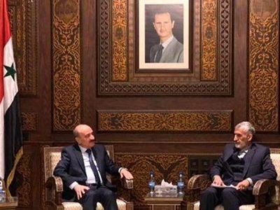 میراحمدی با وزیر کشور سوریه دیدار کرد