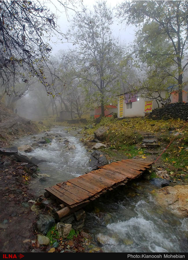 پاییز در روستای سنج