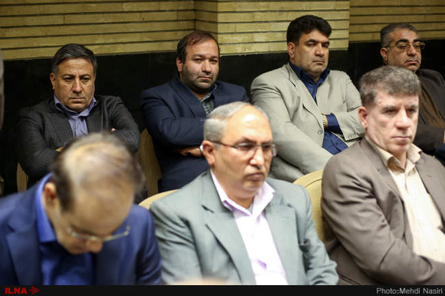 مراسم ترحیم همسر محمد نعیمی‌پور