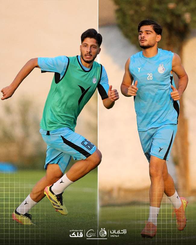 تصاویری از تمرین عصر امروز استقلال/ شاد و سرمست زیر نظر ساپینتو