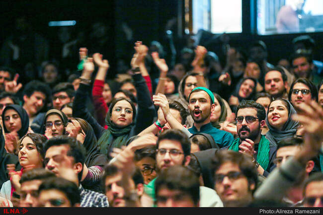 حضور خاتمی و پزشکیان در مراسم گرامیداشت روز دانشجو دانشگاه تهران