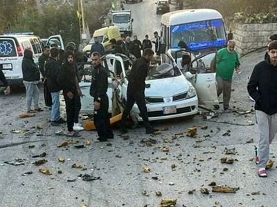 ۱۳ شهید و زخمی در پی حمله پهپادی اسرائیل به جنوب لبنان