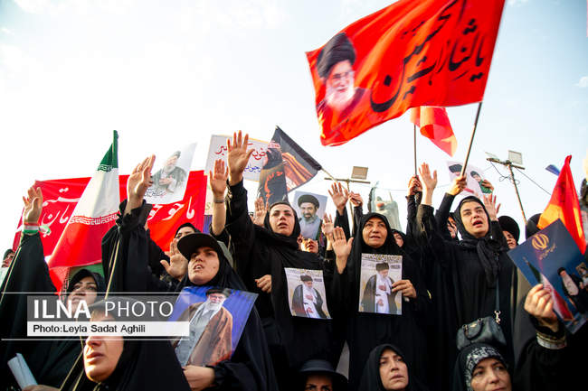 مراسم تشییع پیکر مطهر رهبر شهید انقلاب / 1