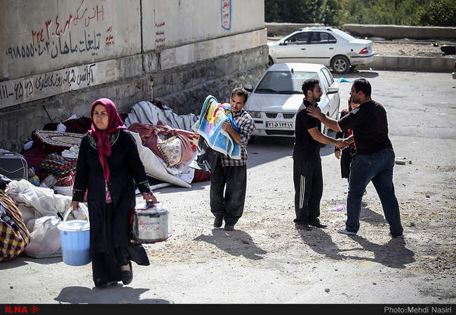 گزارش تصویری از وضعیت ساکنان مسکن مهر در منطقه «سرپل‌ذهاب»