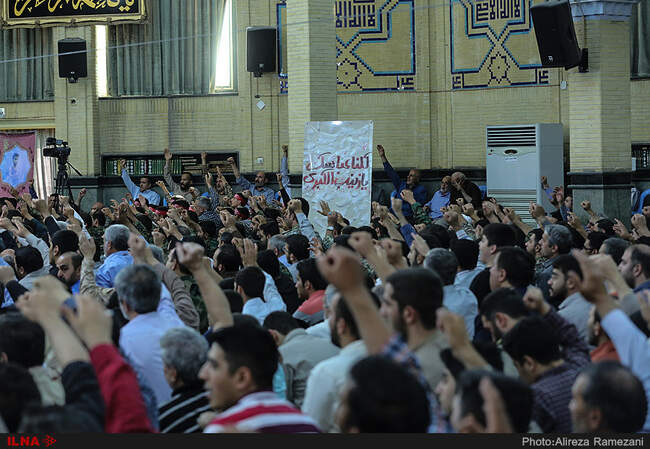 مراسم بزرگداشت شهید حججی در تهران