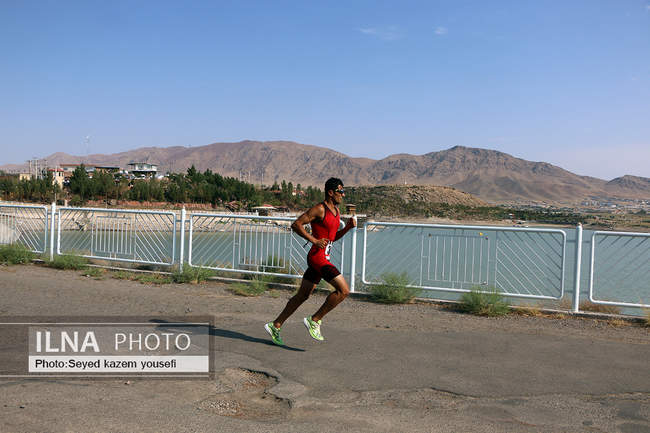 مسابقات ترای اتلون قهرمانی کشور در تبریز