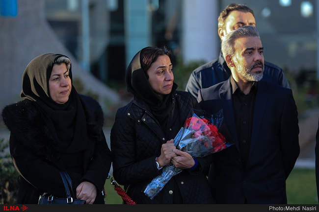 مراسم استقبال از پیکر سه شهید دریانورد نفتکش سانچی