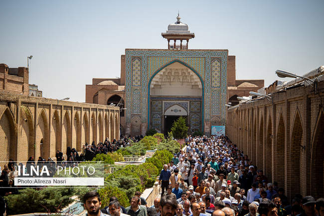 راهپیمایی جمعه خشم و نصر در قزوین