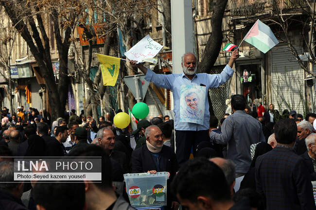 راهپیمایی روز جهانی قدس در تبریز
