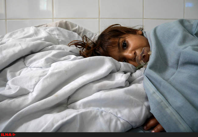 بیمارستانی در ولایت هلمند،افغانستان 