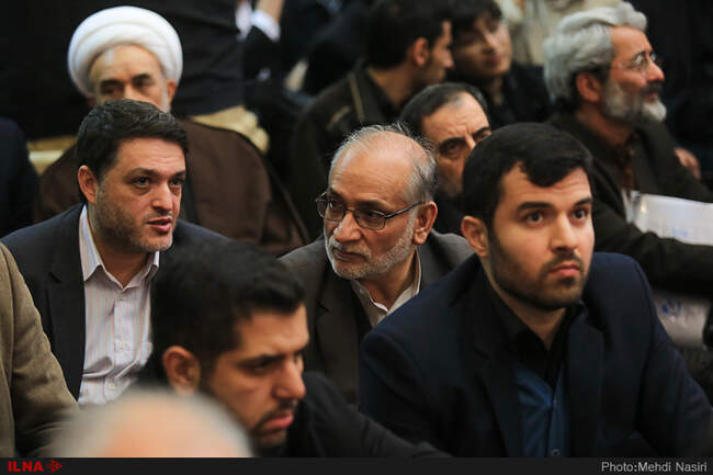 مراسم ختم فرزند احمد توکلی