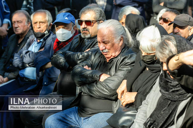 مراسم تشییع پیکر هادی مرزبان