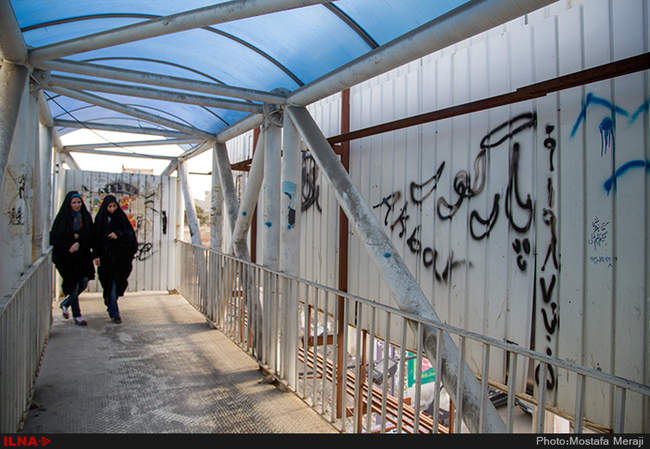 پل‌هایی بدون عابر پیاده در قم