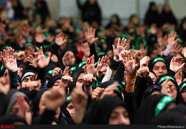 دیدار اعضای انجمن‌های اسلامی دانش‌آموزان با رهبر انقلاب 